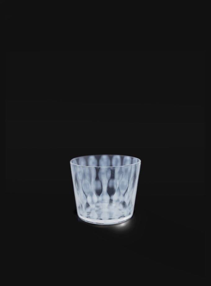 Bone Ash Glass 200ml - Zebra