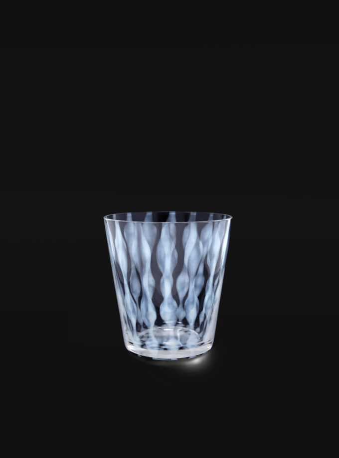Bone Ash Glass 300ml - Zebra