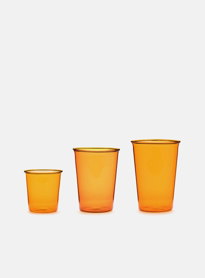 Cast Amber Glass