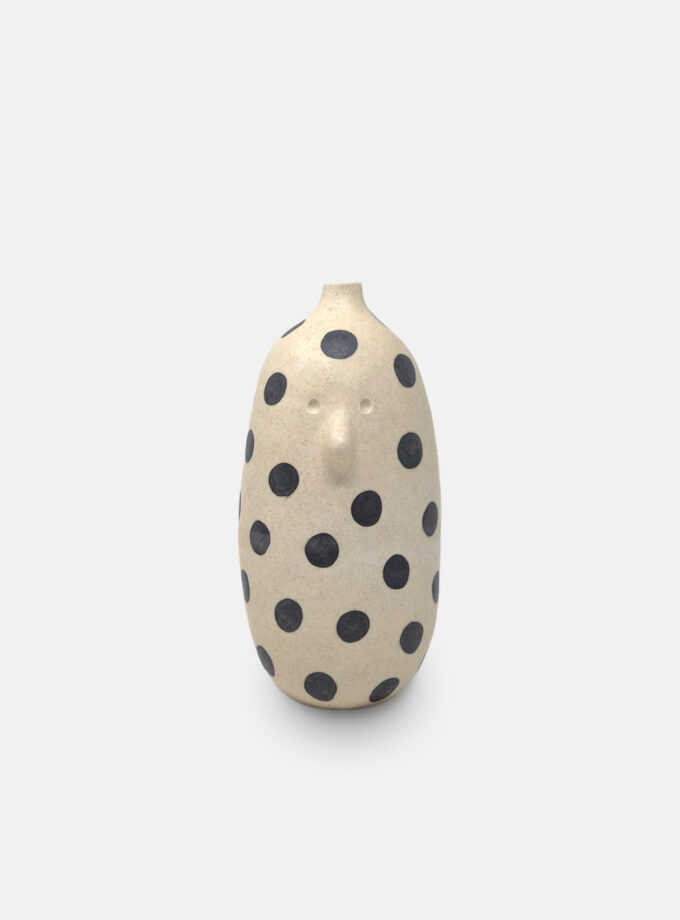 Thinking Lump long Vase - Dot
