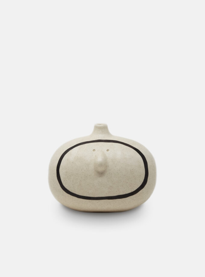 Thinking Lump Wide Vase - Circle