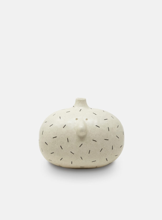 Thinking Lump Wide Vase - Slash