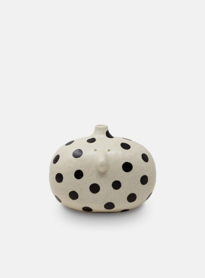 Thinking Lump Wide Vase - Dot