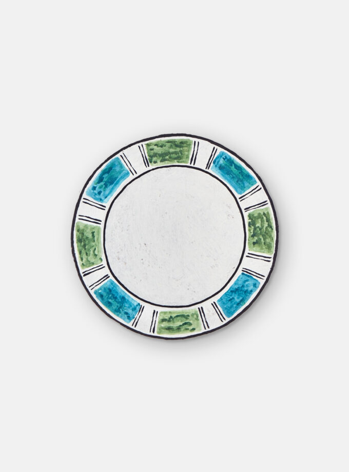 Isa Papier Plate M - Green
