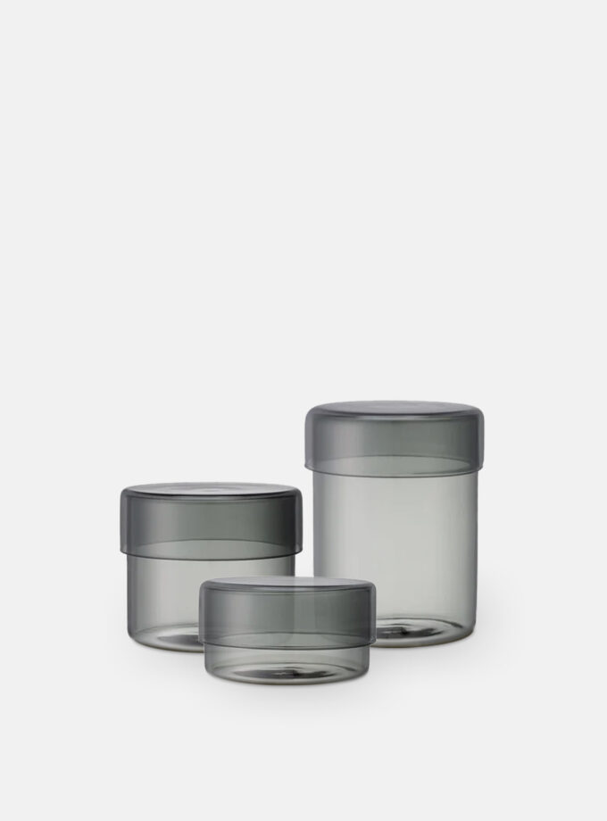 Schale Glass Case - Smoke